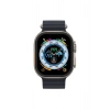 Mey İthalat®   Watch Ultra 49mm Alüminyum Kasa Cam Ekran Koruyucu - Siyah