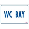 Mey İthalat® WC Uyarı Levhası 17,5x25 KOD:1783
