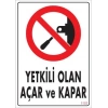 Mey İthalat® Yetkili Elektrik Uyarı Levhası 25x35 KOD:1103