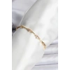 Mey İthalat® Yıldız Model Gold Renk Pirinç Bileklik