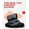Mey İthalat® Yüksek Kapasiteli A10s TWS Kablosuz Kulaklık Dokunmatik Kontrol