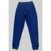 Parlak Kadife Cepli Pantolon Eşofman Pijama Altı Unisex Lastikli Paça Lacivert