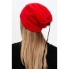 Polar Unisex İpli Bere ve Boyunluk Kırmızı