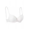 Silikonlu Desteksiz Telli Düz Boş Sütyen Beyaz