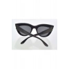 Siyah Çerçeve Cat Eye Kadın Güneş Gözlüğü - Moda Gözlük