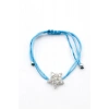 Yıldız İp Bileklik - Turkuaz
