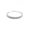 Zirkon Taşlı Bilezik - Gümüş