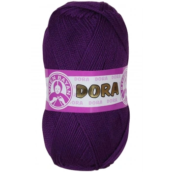 1 Adet Dora El Örgü İpi Yünü 100 gr 043 Mor