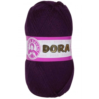 1 Adet Dora El Örgü İpi Yünü 100 gr 061 Mürdüm