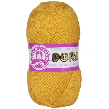 1 Adet Dora El Örgü İpi Yünü 100 gr 102 Sarı