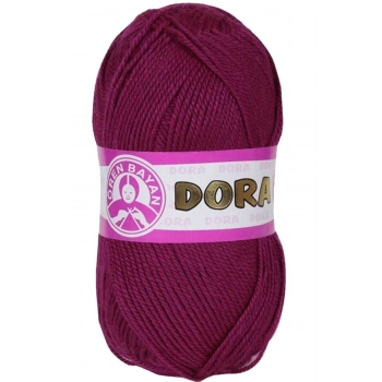1 Adet Dora El Örgü İpi Yünü 100 gr 103 Mürdüm