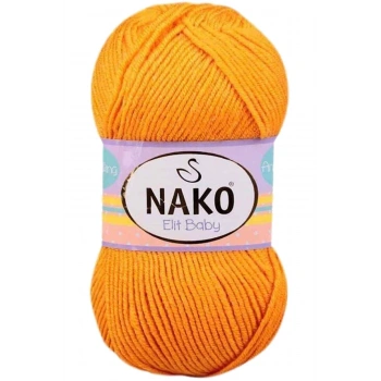 1 Adet Elite Baby El Örgü İpi Tüylenmeyen Bebek Yünü Portakal Kabuğu 4038