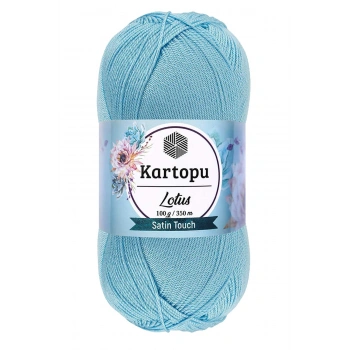 1 Adet Lotus Bikini Büstiyer Bluz Örgü İpi  K537 Bebe Mavi