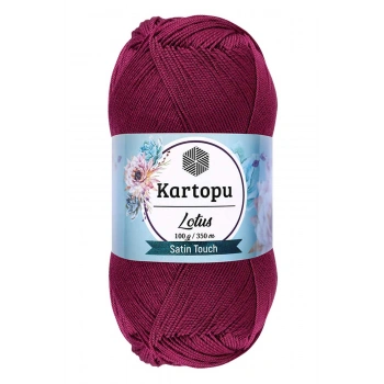 1 Adet Lotus Bikini Büstiyer Bluz Örgü İpi  K747 Mürdüm