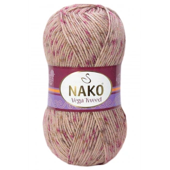 1 Adet Vega Tweed Premium Akrilik El Örgü İpi Yünü No: 31758