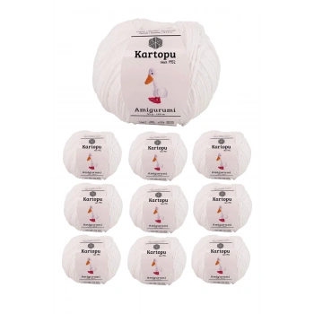10 Adet Amigurumi El Örgü İpi 50gr 010