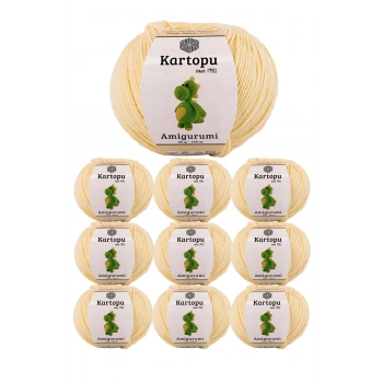 10 Adet Amigurumi El Örgü İpi 50gr 331