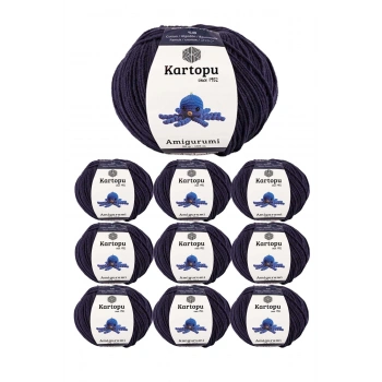 10 Adet Amigurumi El Örgü İpi 50gr 630