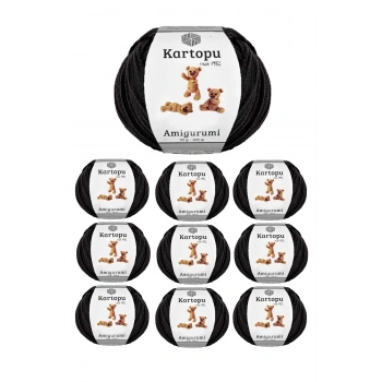 10 Adet Amigurumi El Örgü İpi 50gr 940