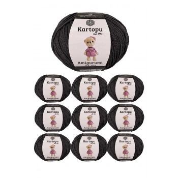 10 Adet Amigurumi El Örgü İpi 50gr 995