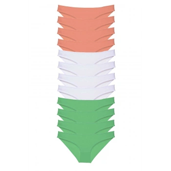 12 adet Süper Eko Set Likralı Kadın Slip Külot 510