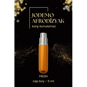 2 Adet Afrodizyak Etkili Erkek Parfüm Cep Boy Fresh 5ml