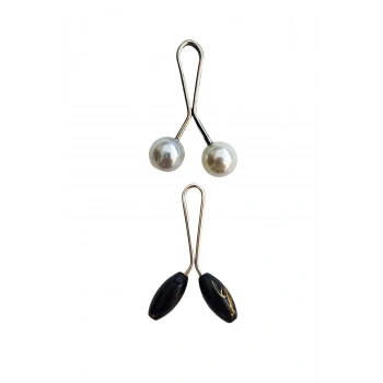 2 Adet Tesettür Eşarp ve Şal Klipsi Set 7