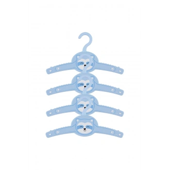 4 Adet Funny Çocuk Elbise Askısı