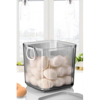 4Lt Akrilik Erzak Saklama&Organizer Royaleks-EMN3099