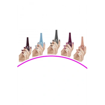 5 Adet Keratinli Besleyici Oje 14 ml SET11