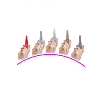 5 Adet Keratinli Besleyici Oje 14 ml SET15