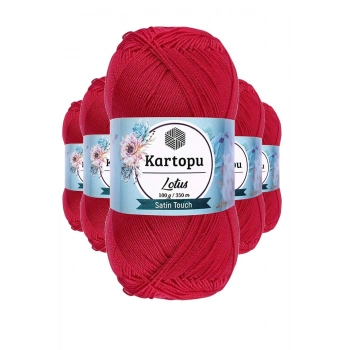 5 Adet Lotus Bikini Büstiyer Bluz Örgü İpi  K141 Fuşya