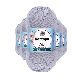 5 Adet Lotus Bikini Büstiyer Bluz Örgü İpi  K714 Gri