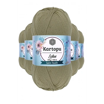 5 Adet Lotus Bikini Büstiyer Bluz Örgü İpi  K874 Bej