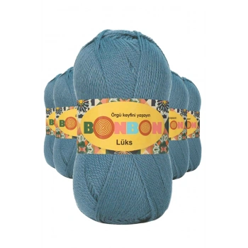 5 Adet Lüks Patik İpi Yünü Filiz Yeşili 98263