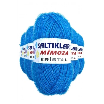 5 Adet Mimoza Kristal Işıltılı Şal Patik Yelek İpi 03