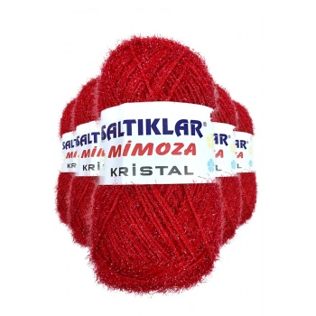 5 Adet Mimoza Kristal Işıltılı Şal Patik Yelek İpi 25