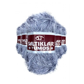 5 Adet Yumoş Sakallı El Örgü Ipi Yünü 06