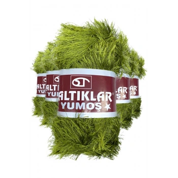 5 Adet Yumoş Sakallı El Örgü Ipi Yünü 44