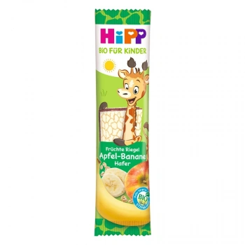 Mey İthalat®   Organik Yulaﬂı Elmalı Muzlu Meyve Barı 23 Gr