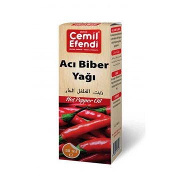 Acı Biber Yağı 50 Ml.