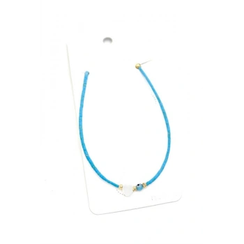 Afgan Boncuk Halhal - Turkuaz