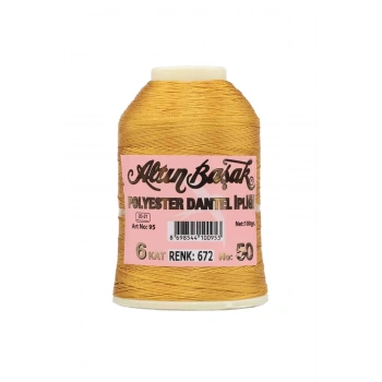 Altınbaşak Oya ve Dantel İpi 20 gr - Royaleks - No: 672