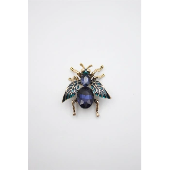 Arı Broş - Mavi