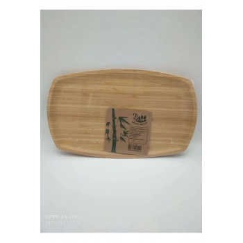 Bambu Kayık Sunum 33x20 Cm Royaleks-BLS KYK3320