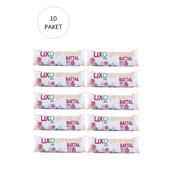 Battal Boy Çöp Torbası 75 x 90 cm 10 Lu Rulo x 10 Paket = 100 Adet (Mavi)