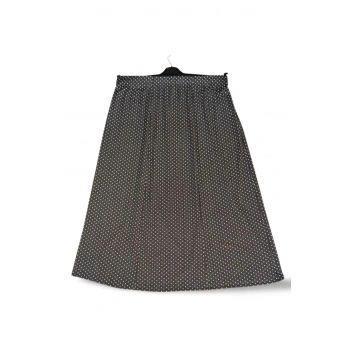 Beli Lastikli Full Likralı Pigment Penye Etek Anne Eteği Uzun Namaz Eteği - Royaleks - D3