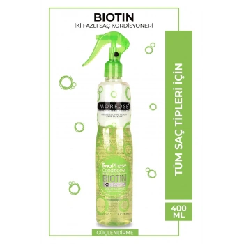 Biotin Çift Fazlı Saç Kondisyoner Fön Suyu 400 ML - mrfs