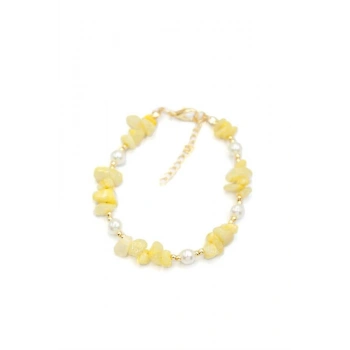 Boncuk Bileklik - Sarı