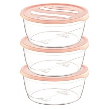 Çankaya 3lü Karizma Yuvarlak Saklama Kabı ÇNK-2149